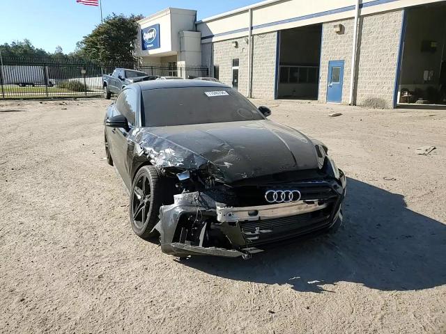 2018 Audi RS5 VIN WAUB4CF59JA061163 Copart auction photo, front end / undercarriage damage thumbnail 11