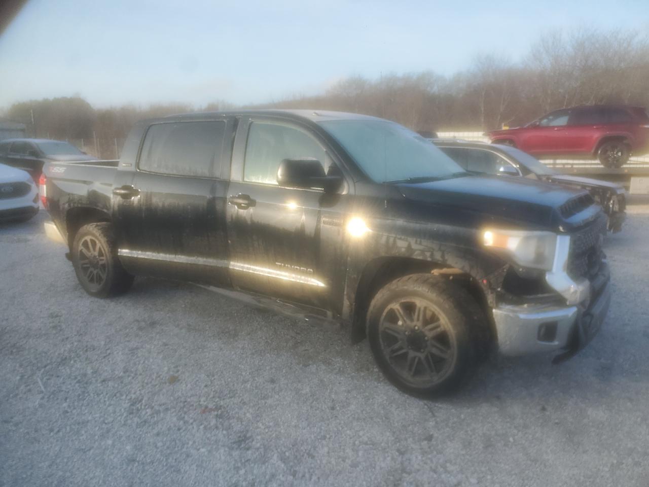 2019 Toyota Tundra VIN 5TFDY5F10KX819513 Copart auction photo, all over damage thumbnail 4