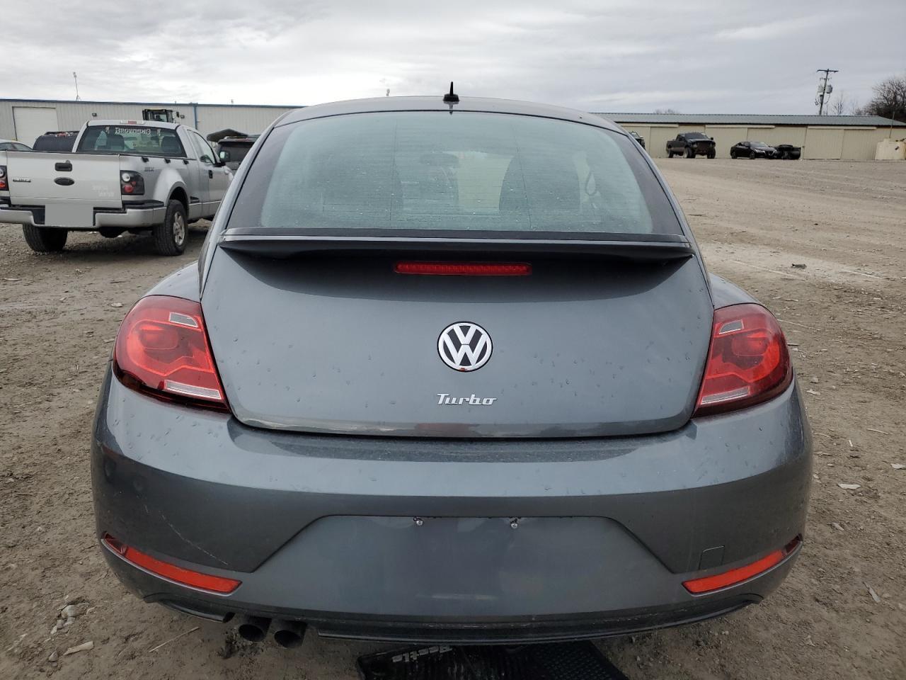 2019 Volkswagen Beetle VIN 3VWFD7AT7KM705987 Copart auction photo, front end damage thumbnail 6
