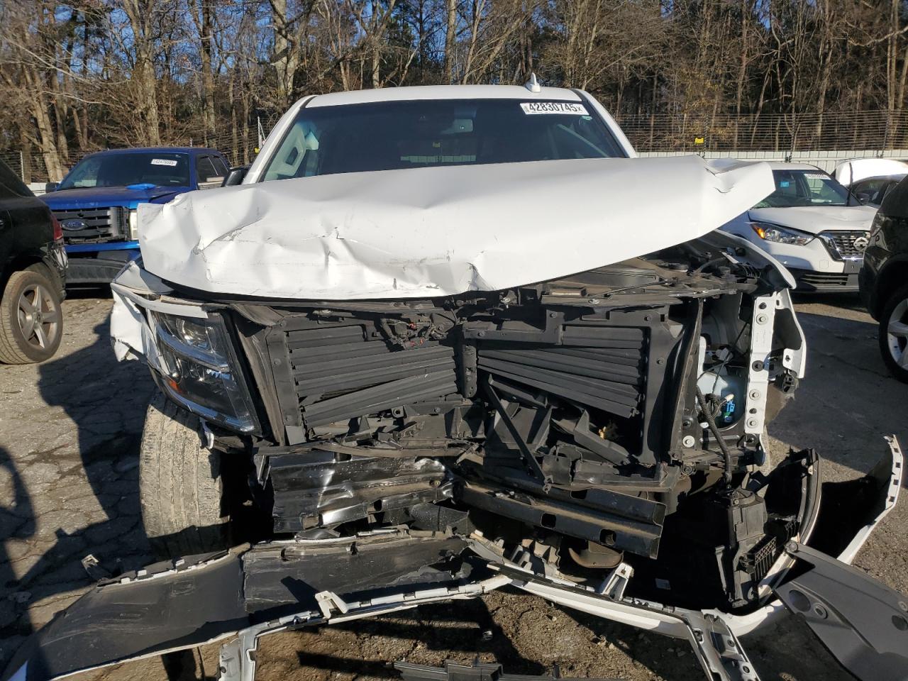 2020 Chevrolet Tahoe VIN 1GNSCBKCXLR181134 Copart auction photo, front end damage thumbnail 5