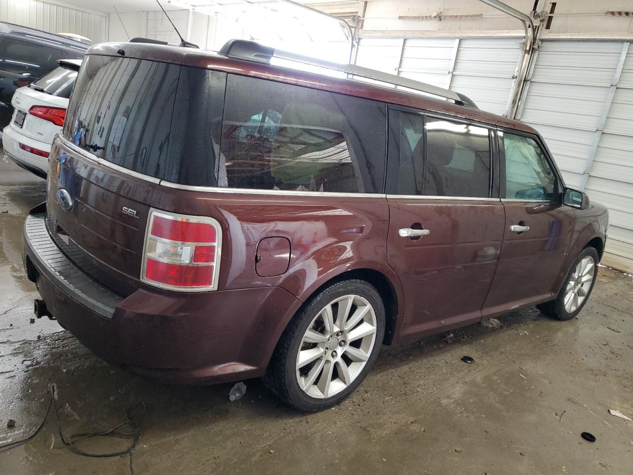 2009 Ford Flex VIN 2FMDK52C79BA28613 Copart auction photo, side / undercarriage damage thumbnail 3