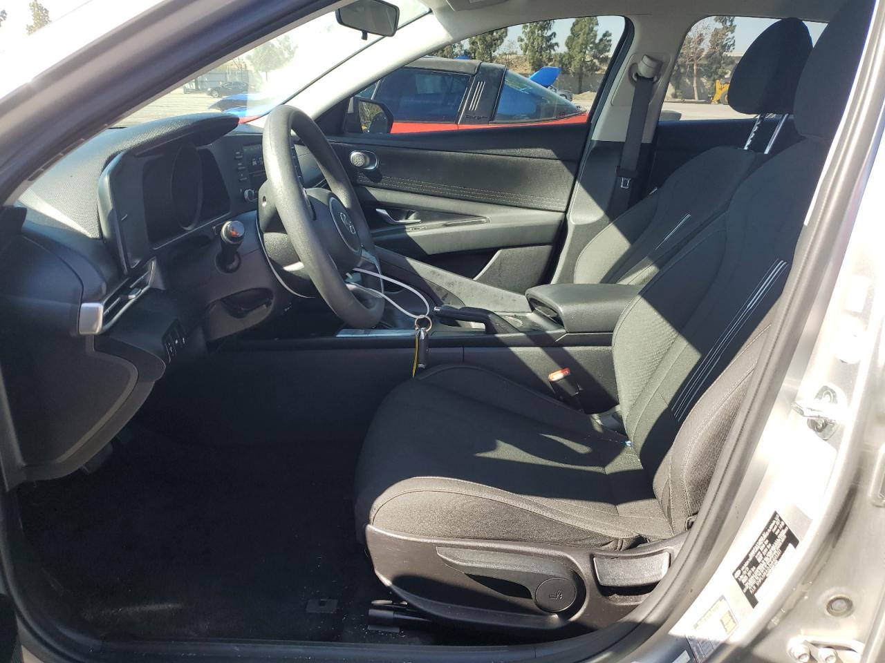 2021 Hyundai Elantra VIN 5NPLM4AG3MH045351 Copart auction photo, side damage thumbnail 7