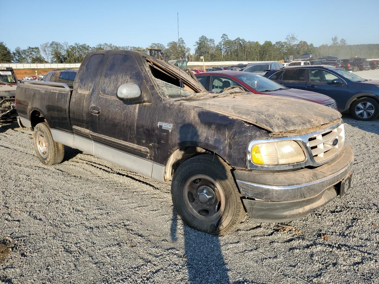 1999 Ford F-150 VIN 1FTZX1724XNA17543 Copart auction photo, water/flood / top/roof damage thumbnail 4