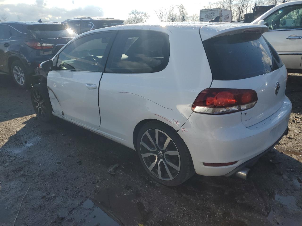 2010 Volkswagen GTI VIN WVWED7AJ1AW088596 Copart auction photo, front end damage thumbnail 2