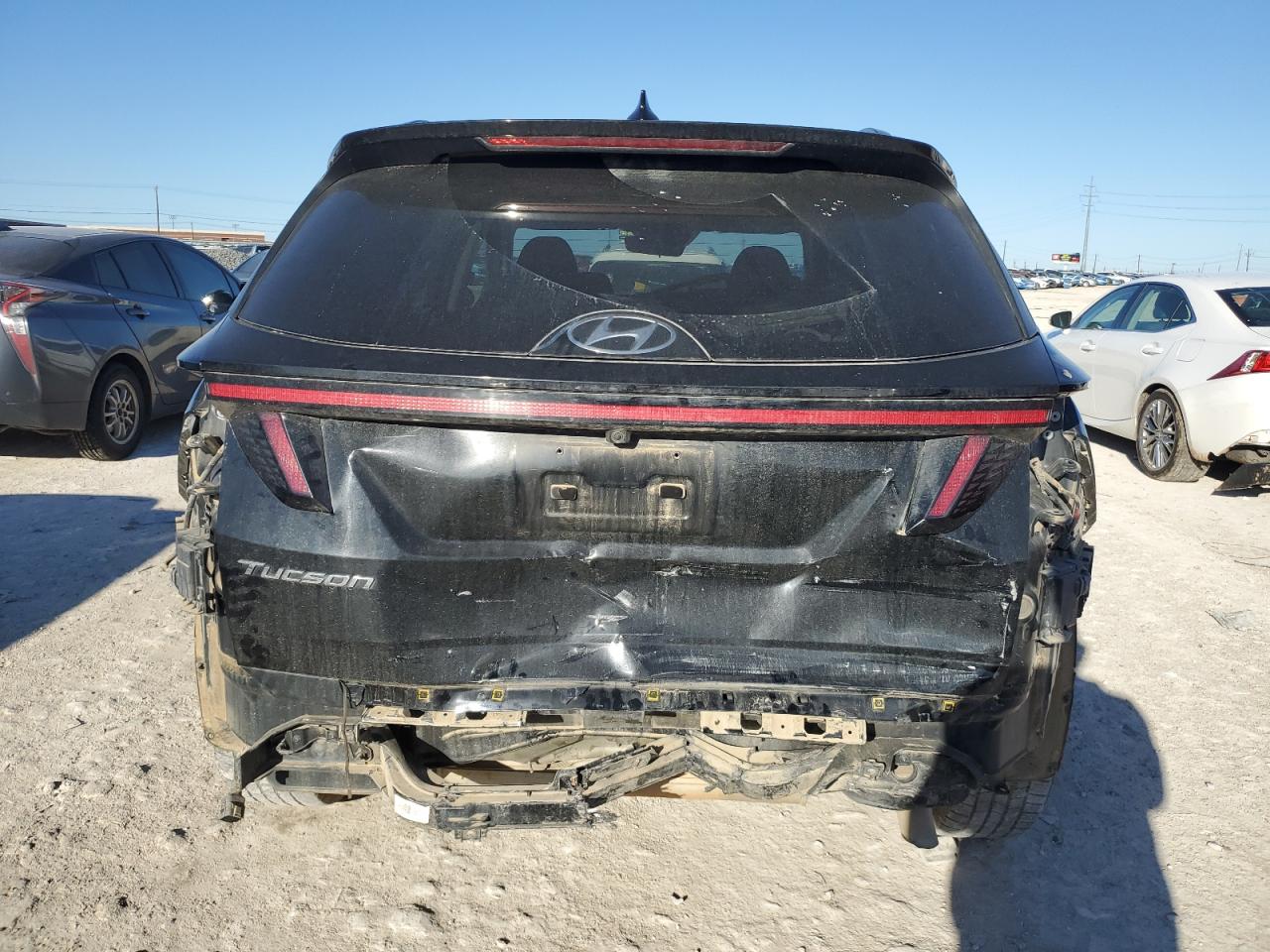 2022 Hyundai Tucson VIN 5NMJF3AE2NH070377 Copart auction photo, rear end damage thumbnail 6