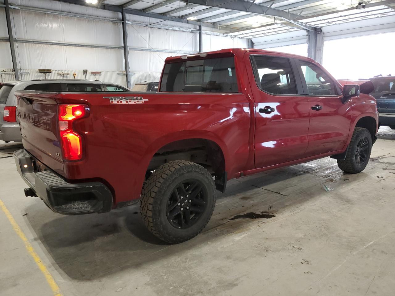 2021 Chevrolet Silverado VIN 1GCPYFEDXMZ221452 Copart auction photo, front end damage thumbnail 3