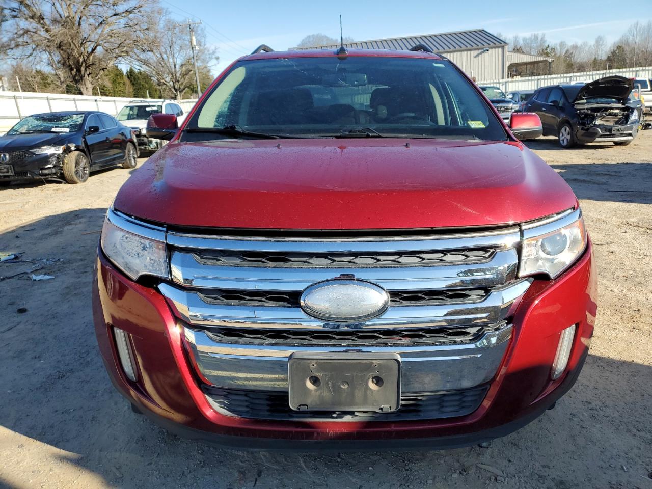 2014 Ford Edge VIN 2FMDK3J96EBA03013 Copart auction photo, side damage thumbnail 5