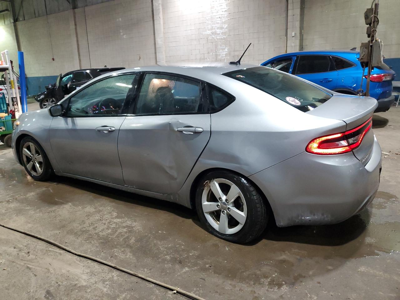 2015 Dodge Dart VIN 1C3CDFBB8FD344488 Copart auction photo, side / undercarriage damage thumbnail 2