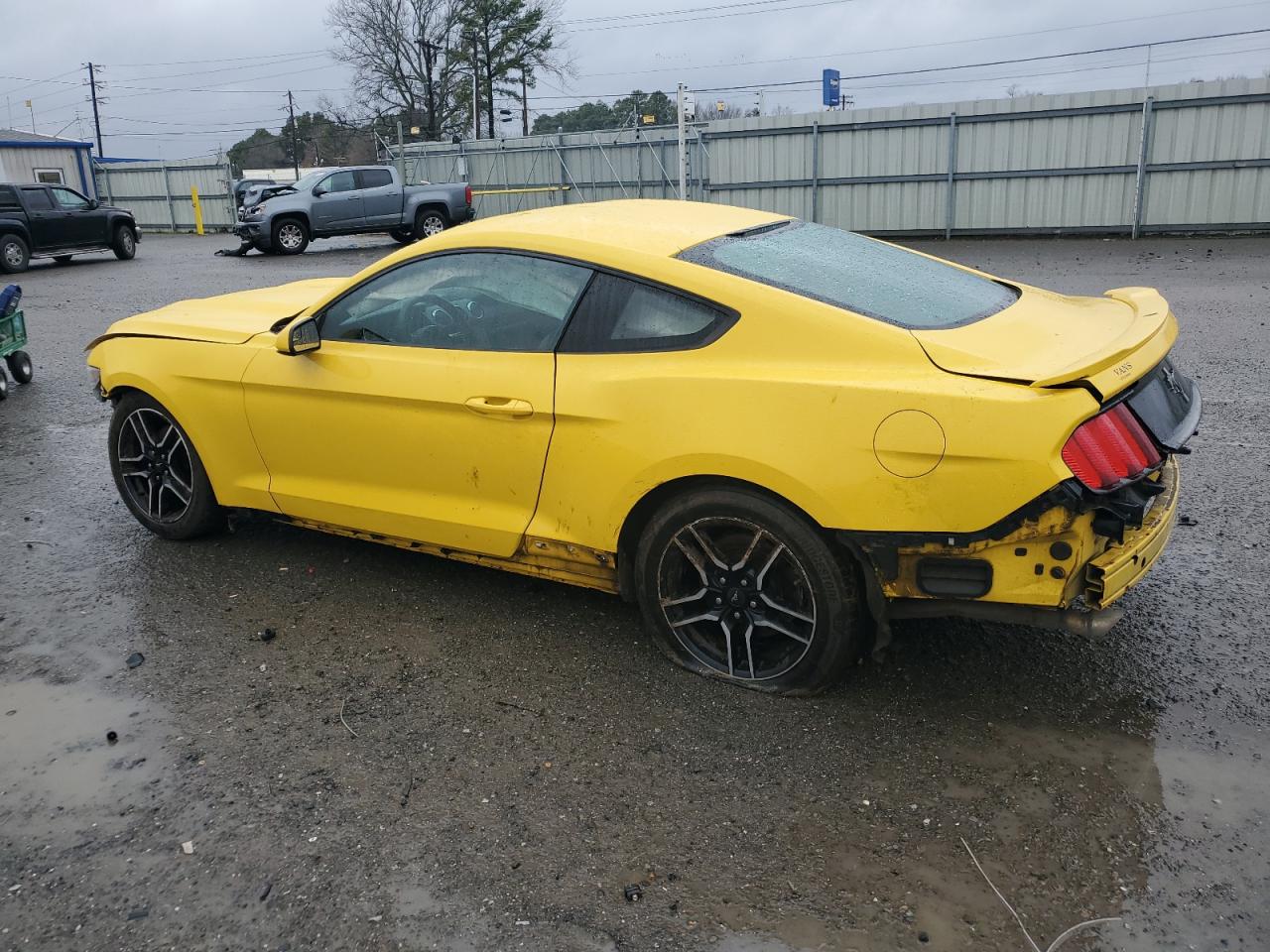 2015 Ford Mustang VIN 1FA6P8AMXF5402535 Copart auction photo, front end / rear end damage thumbnail 2