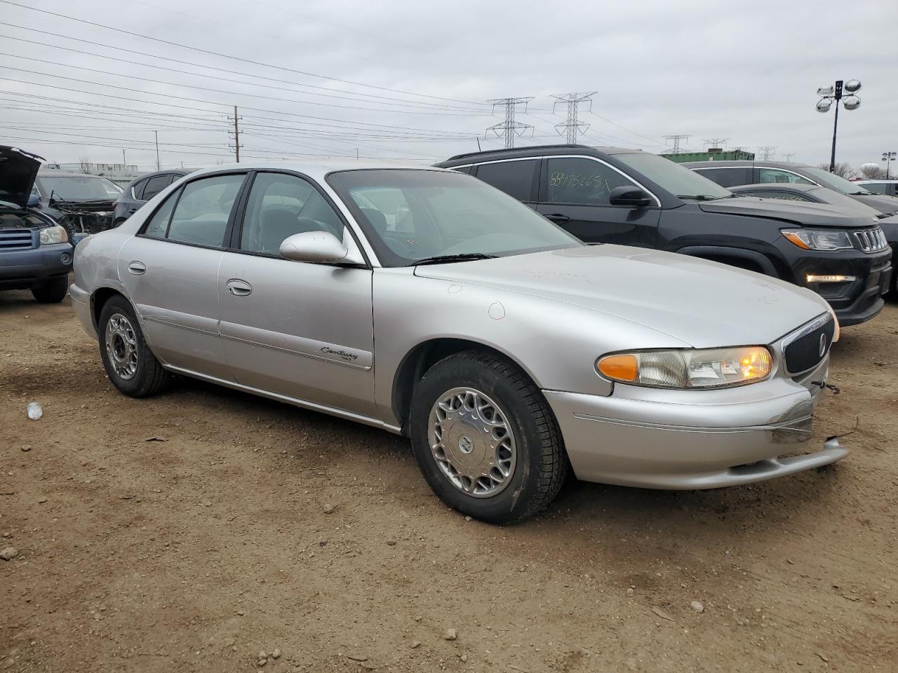 2002 Buick Century VIN 2G4WS52J921178211 Copart auction photo, front end / side damage thumbnail 4