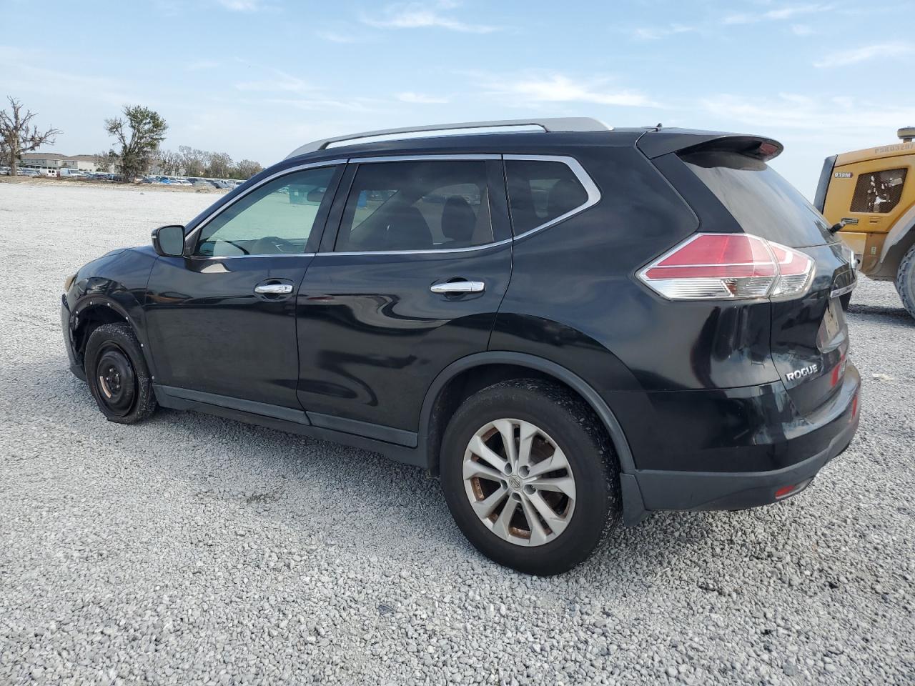 2014 Nissan Rogue VIN 5N1AT2MTXEC791165 Copart auction photo, front end / side damage thumbnail 2