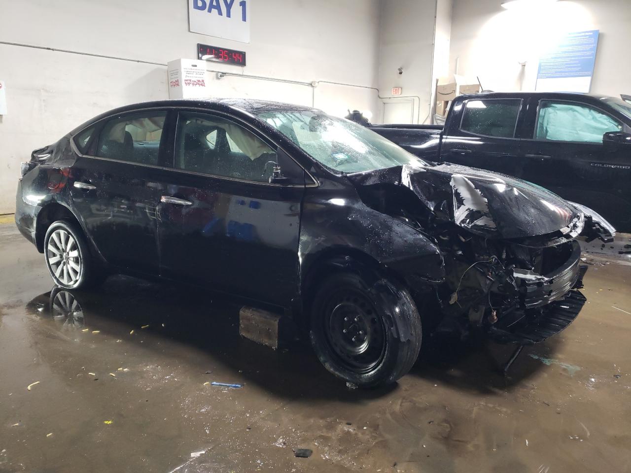 2019 Nissan Sentra VIN 3N1AB7AP6KY279436 Copart auction photo, front end damage thumbnail 4