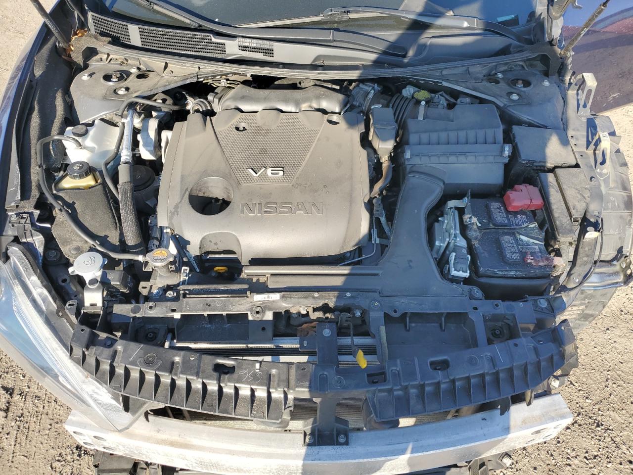 2018 Nissan Maxima VIN 1N4AA6AP7JC408808 Copart auction photo, front end / undercarriage damage thumbnail 11