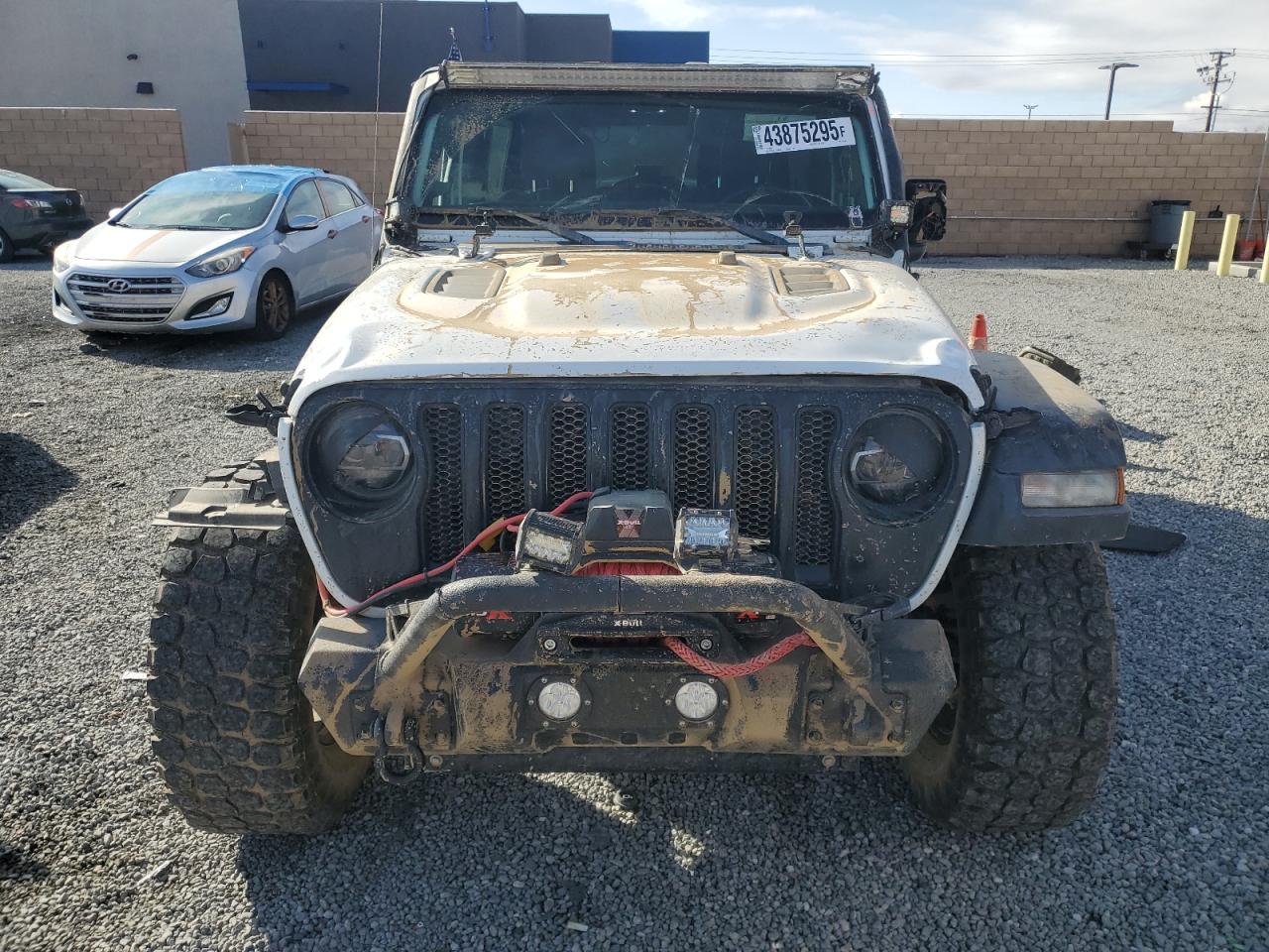 2021 Jeep Wrangler VIN 1C4HJXFN7MW747206 Copart auction photo, rollover damage thumbnail 5