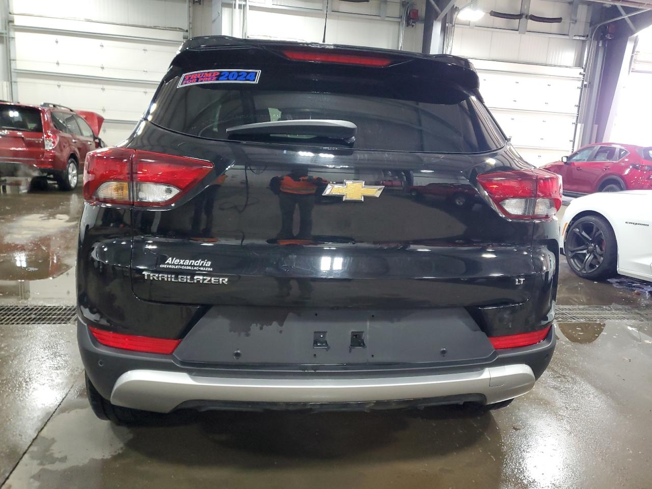 2021 Chevrolet TrailBlazer VIN KL79MPSL8MB033198 Copart auction photo, front end / top/roof damage thumbnail 6