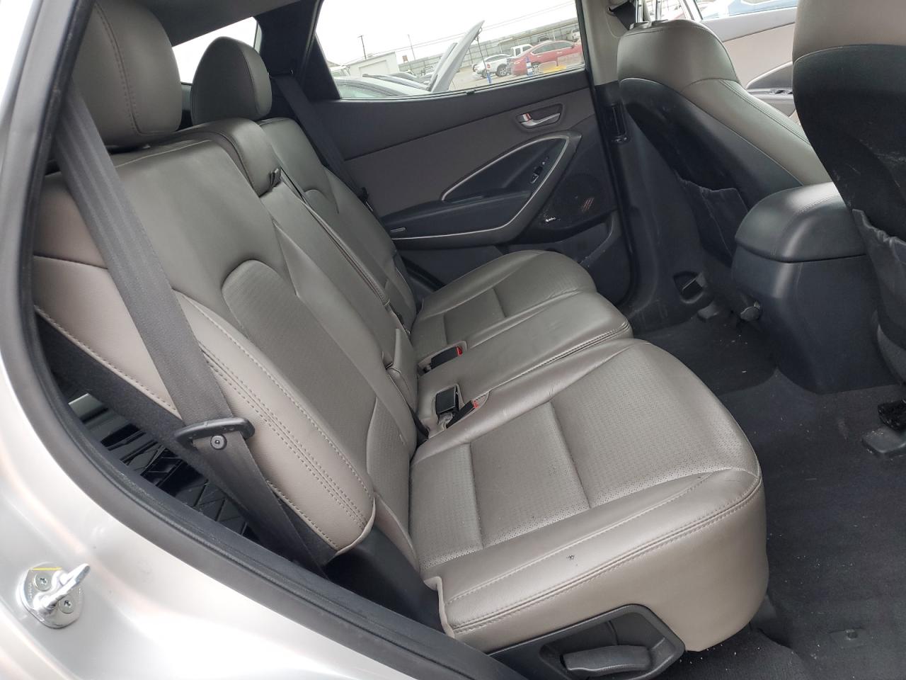 2014 Hyundai Santa Fe VIN 5XYZW3LA8EG153285 Copart auction photo, front end / side damage thumbnail 11
