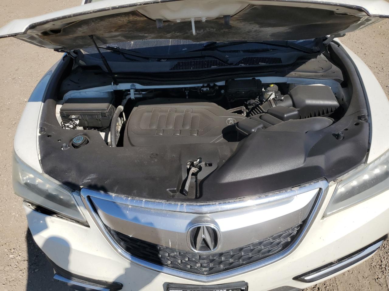 2015 Acura MDX VIN 5FRYD3H2XFB003124 Copart auction photo, front end / undercarriage damage thumbnail 13