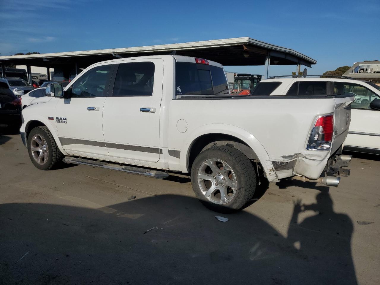 2017 RAM 1500 VIN 1C6RR7NTXHS572886 Copart auction photo, rear end / side damage thumbnail 2