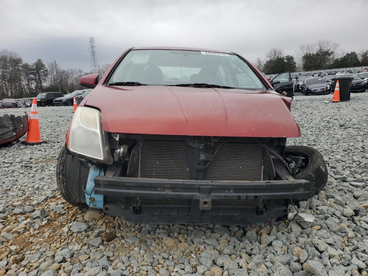 2010 Nissan Sentra VIN 3N1AB6AP6AL729267 Copart auction photo, front end / side damage thumbnail 5