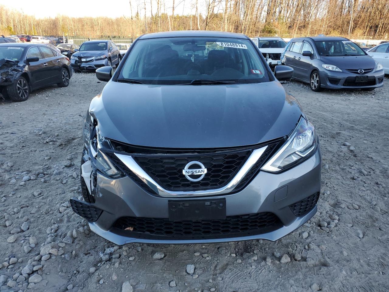 2017 Nissan Sentra VIN 3N1AB7AP6HY219374 Copart auction photo, front end / minor dent/scratches damage thumbnail 5