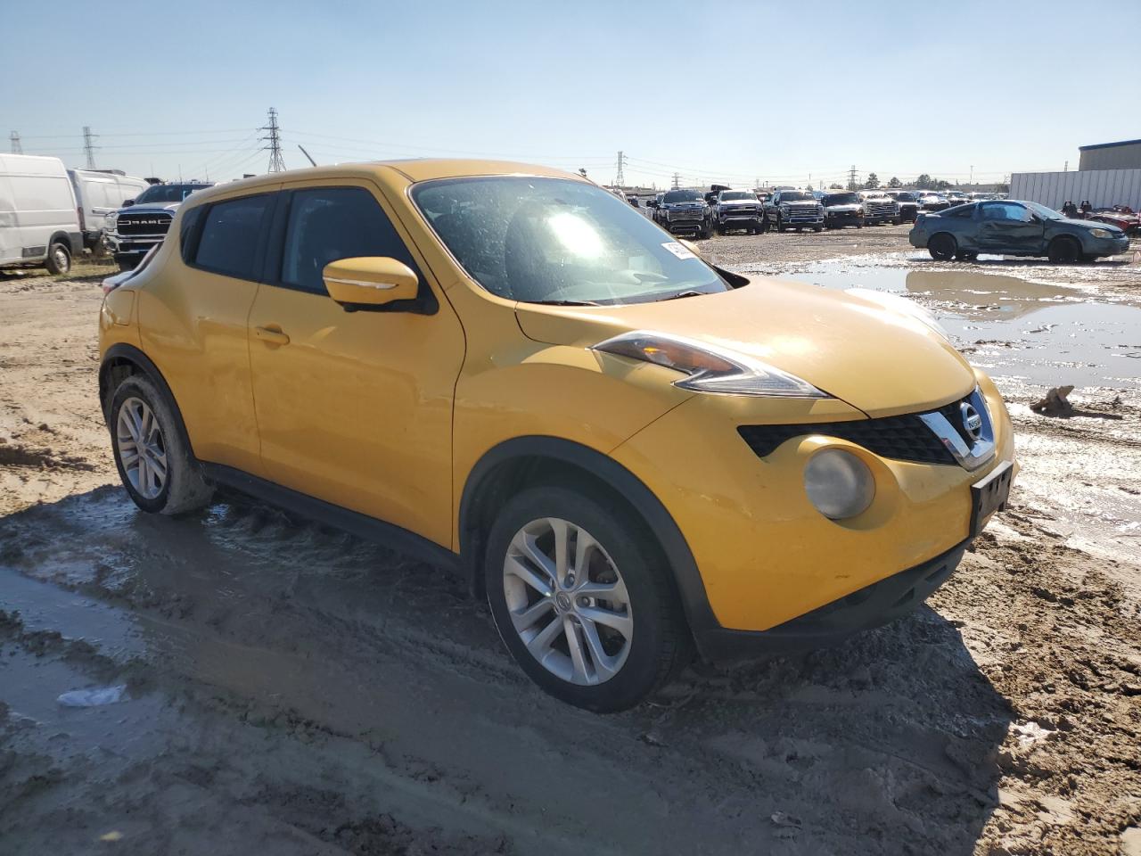 2015 Nissan Juke VIN JN8AF5MR2FT500729 Copart auction photo, mechanical damage thumbnail 4
