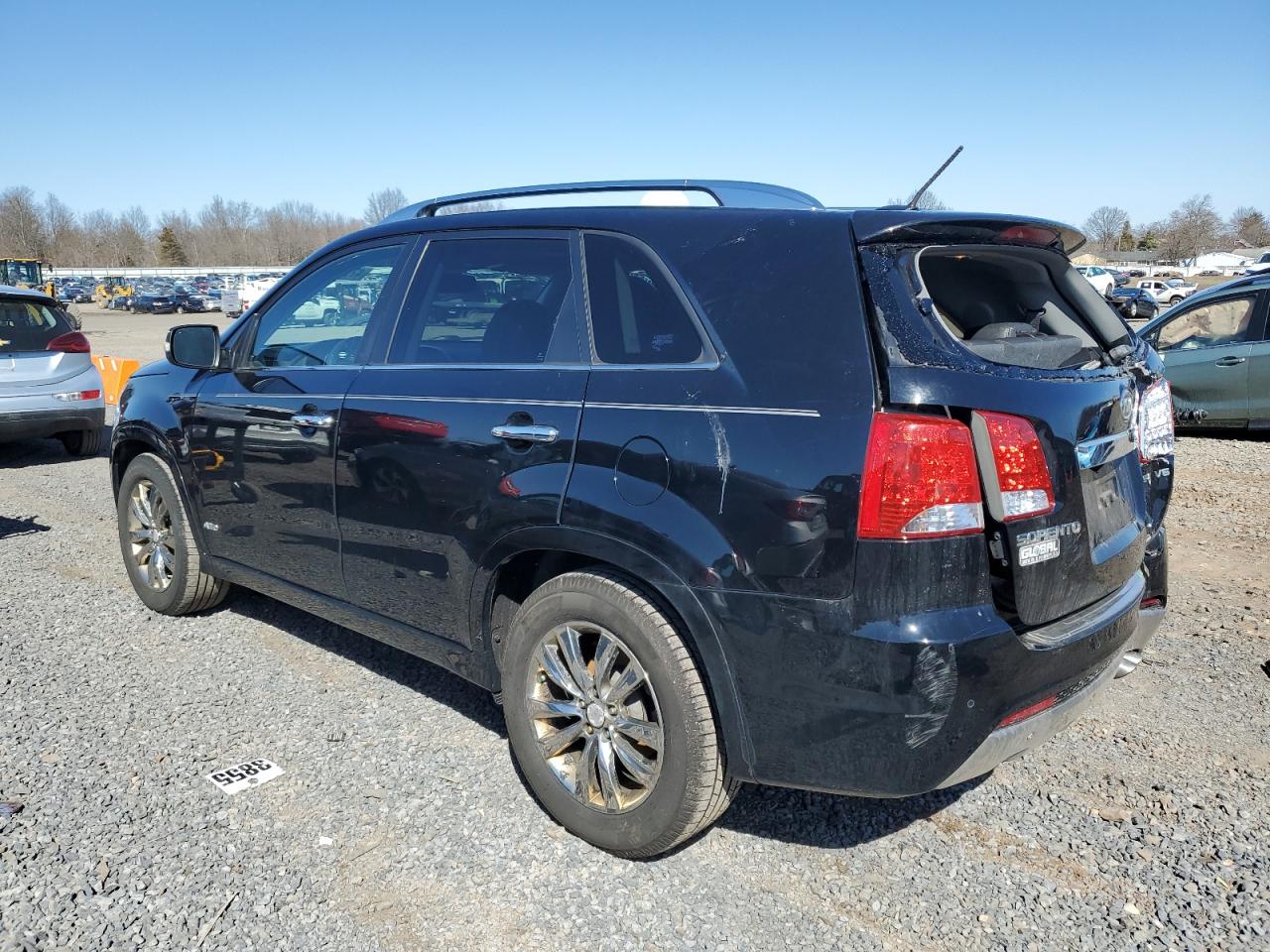 2013 KIA Sorento VIN 5XYKWDA20DG360643 Copart auction photo, rear end damage thumbnail 2