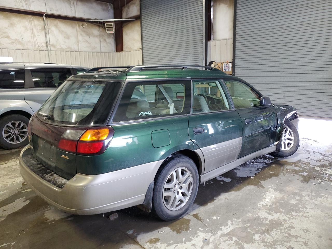 2003 Subaru Legacy VIN 4S3BH665437645253 Copart auction photo, front end / side damage thumbnail 3
