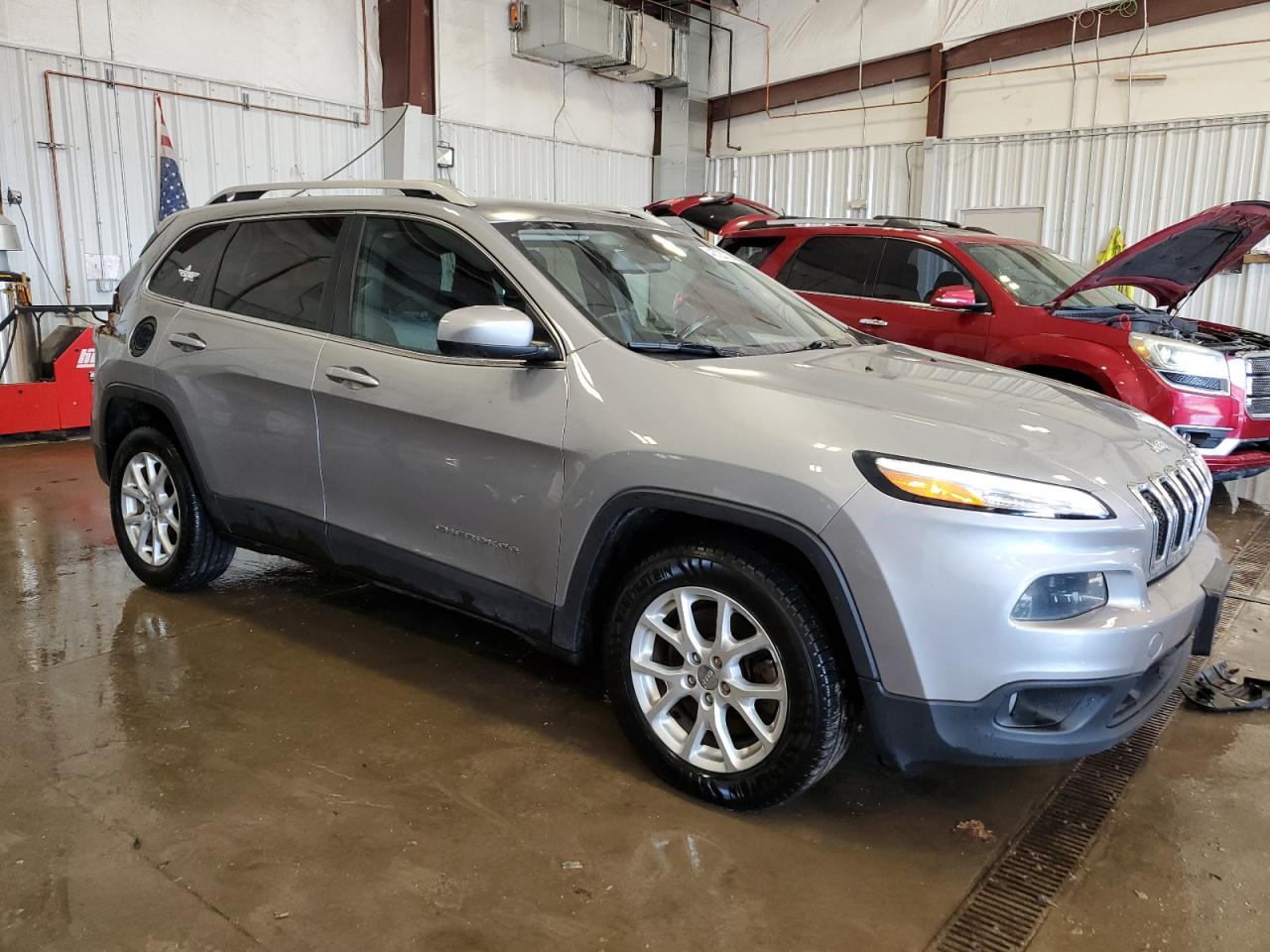 2014 Jeep Grand Cherokee VIN 1C4PJLCB9EW205390 Copart auction photo, rear end damage thumbnail 4