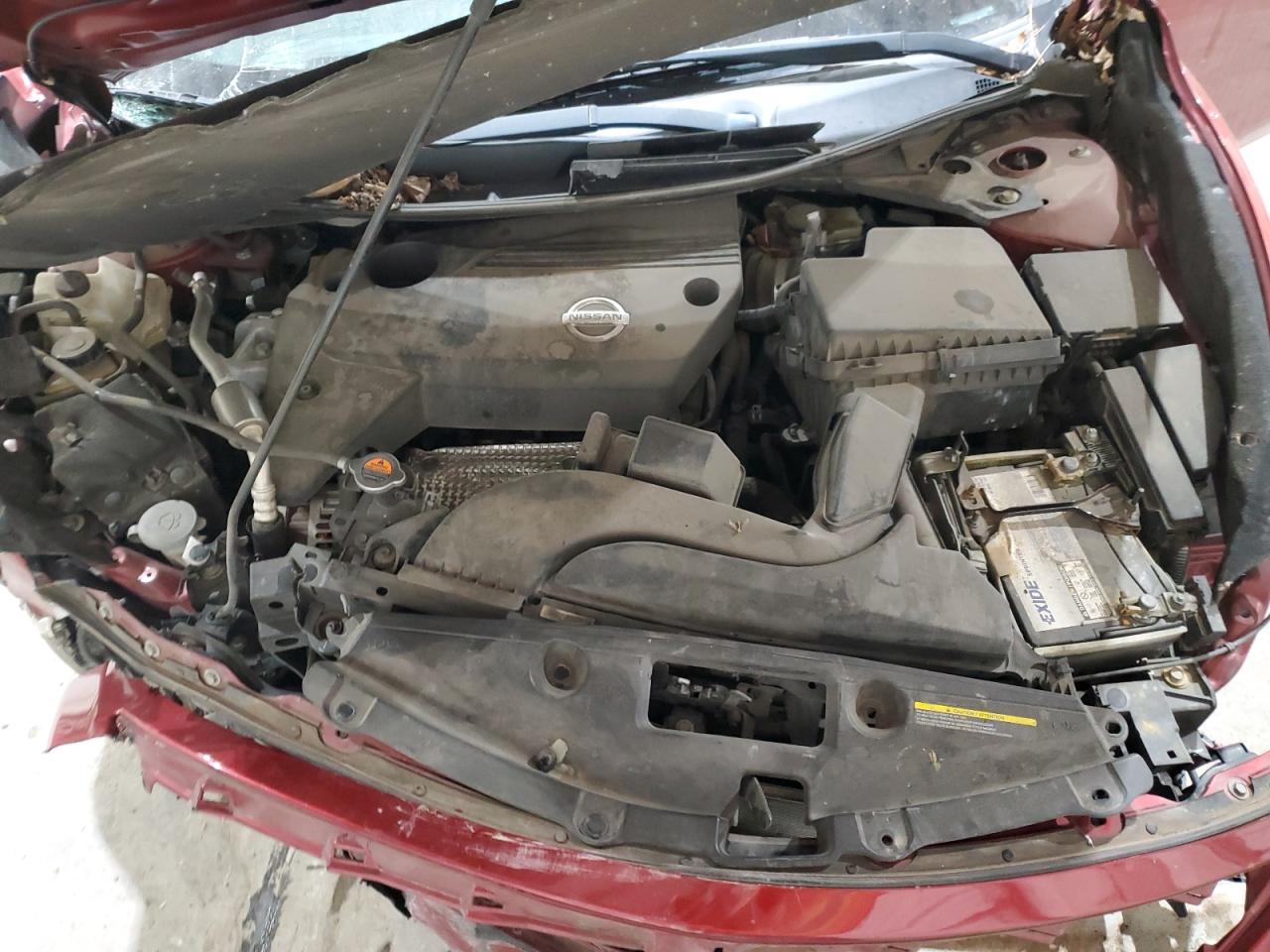 2014 Nissan Altima VIN 1N4AL3AP3EC133386 Copart auction photo, front end / side damage thumbnail 11