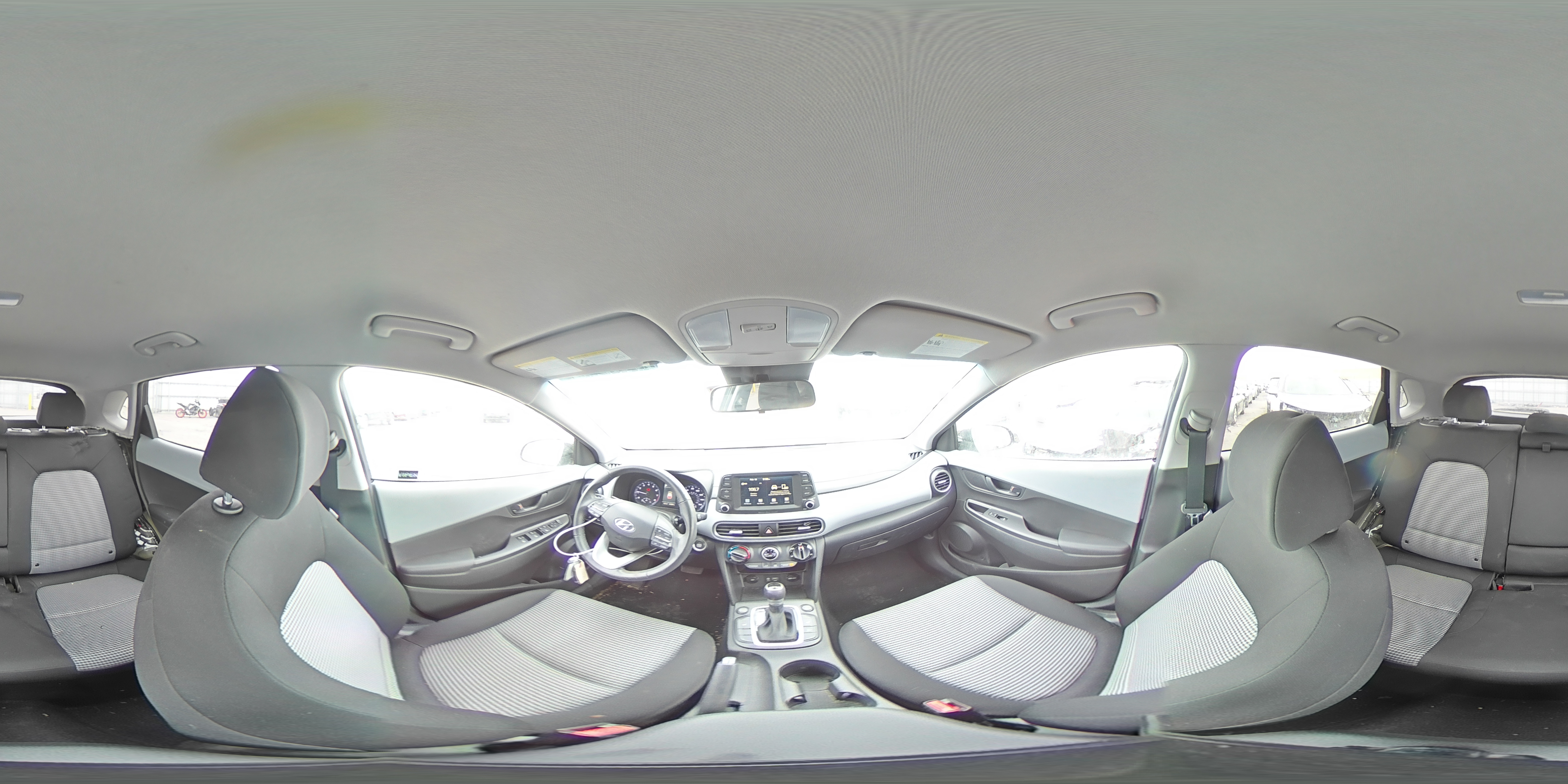 2021 Hyundai Kona VIN KM8K2CAA2MU737240 Copart auction photo, rear end damage thumbnail 13