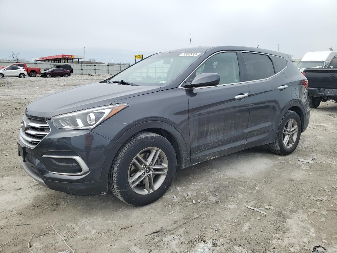 2018 Hyundai Santa Fe VIN 5XYZT3LB3JG572995
