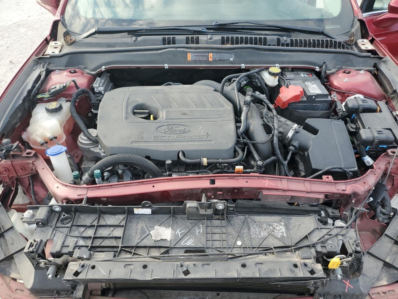 2017 Ford Fusion VIN 3FA6P0HD8HR270222 Copart auction photo, front end damage thumbnail 11