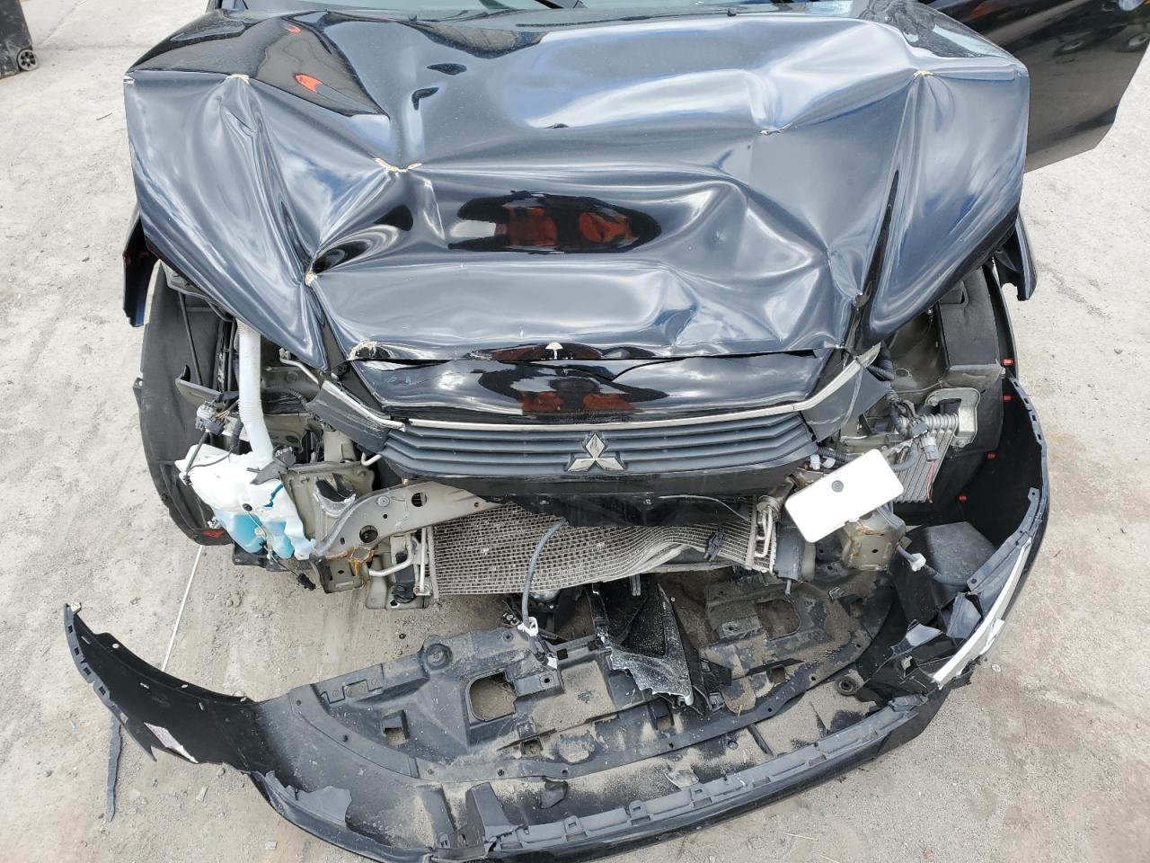 2017 Mitsubishi Outlander VIN JA4AP3AU5HZ067097 Copart auction photo, front end damage thumbnail 13