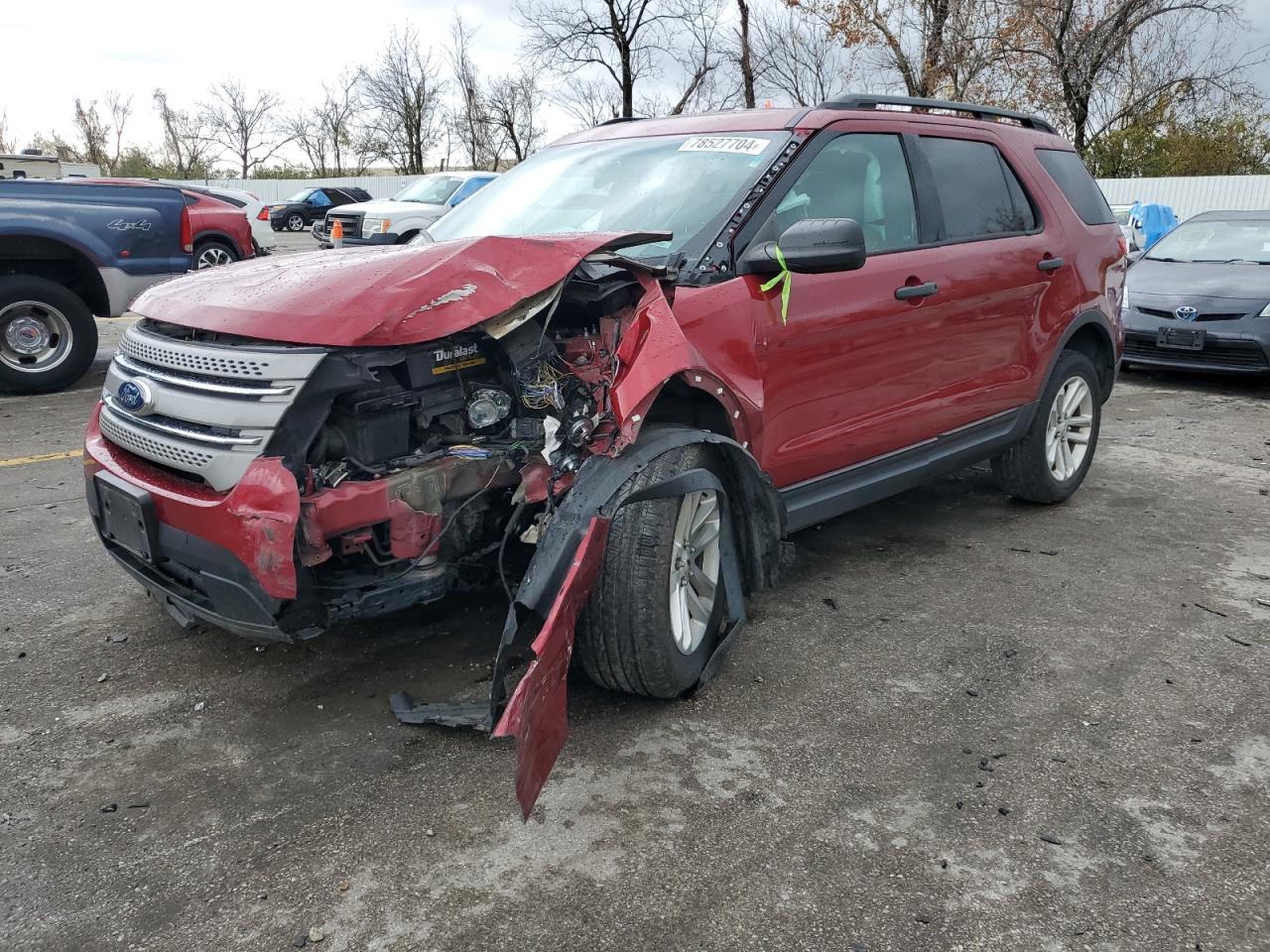 2015 Ford Explorer VIN 1FM5K7B8XFGA12308