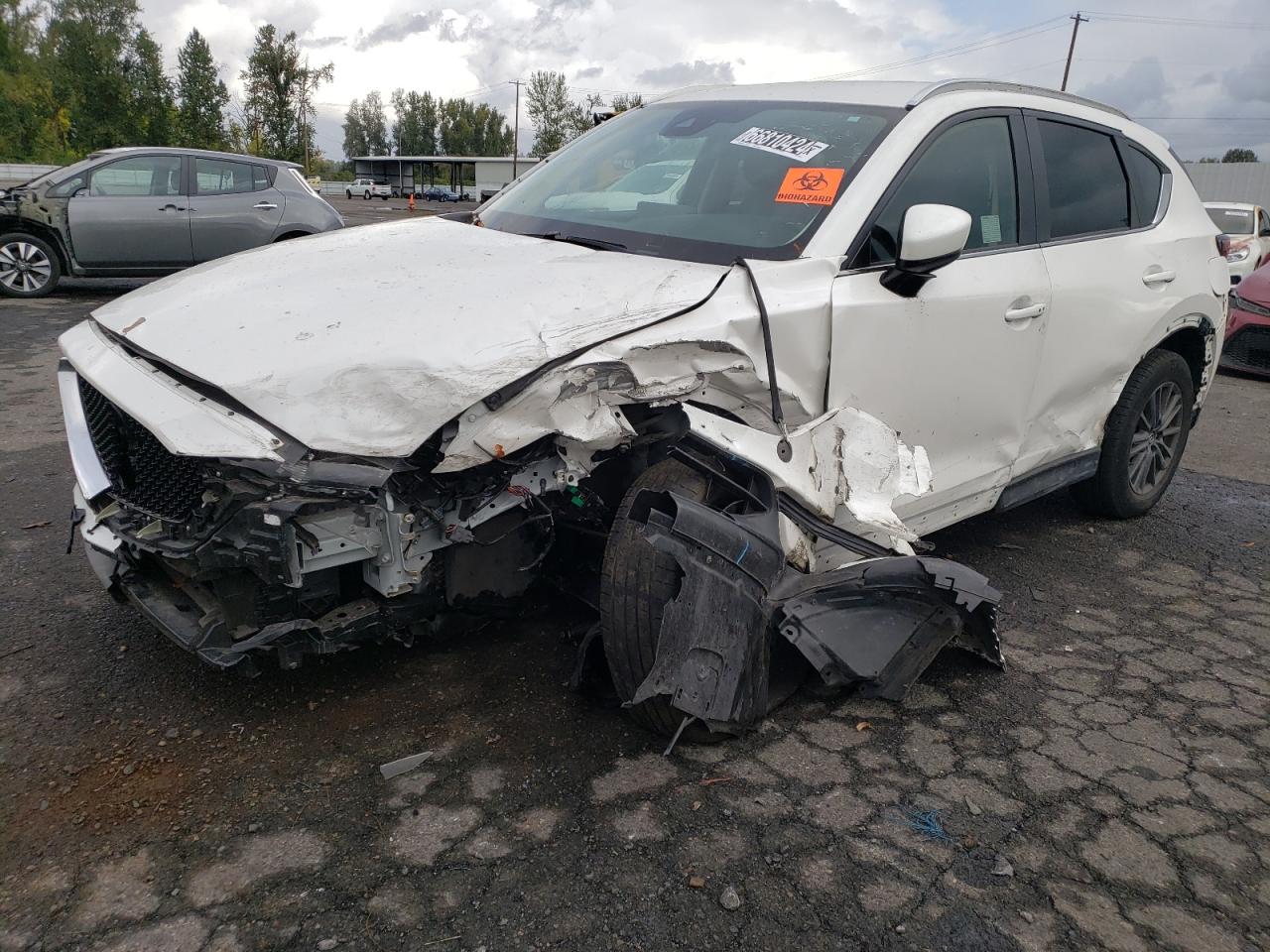 2021 Mazda CX-5 VIN JM3KFACM9M1307833