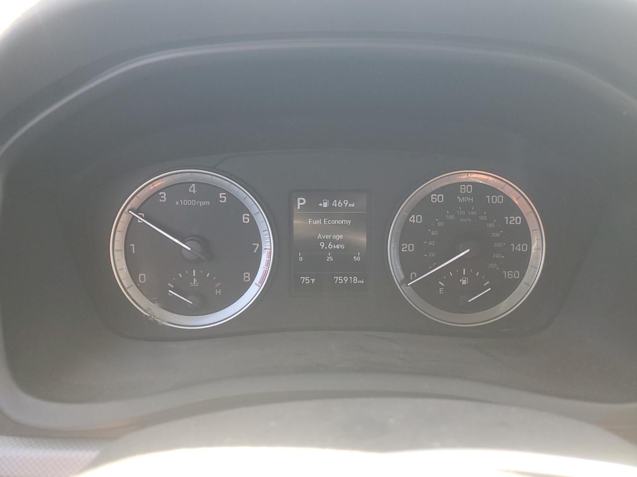 2019 Hyundai Sonata VIN 5NPE24AF5KH733628 Copart auction photo, undercarriage / front end damage thumbnail 9