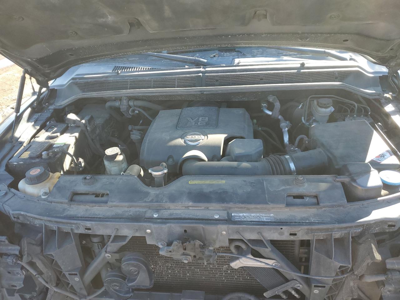 2009 Nissan Titan VIN 1N6AA07CX9N313703 Copart auction photo, front end damage thumbnail 12