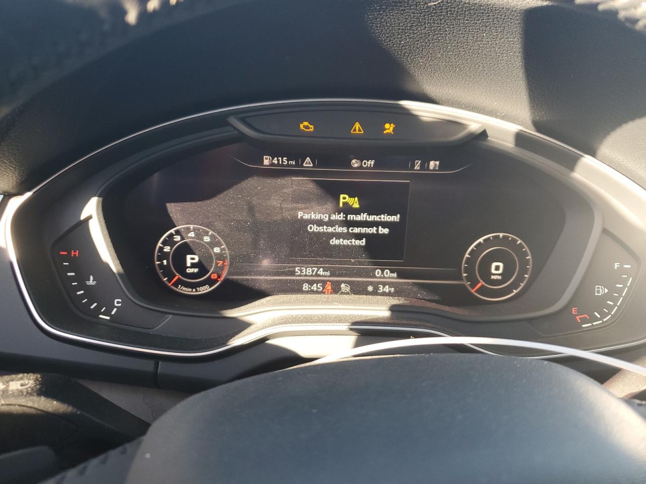2019 Audi Q5 VIN WA1BNAFYXK2112481 Copart auction photo, front end / rear end damage thumbnail 9