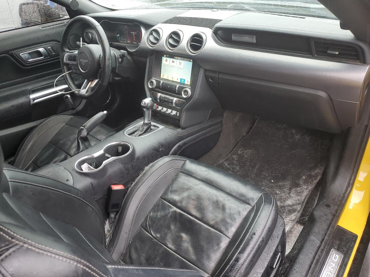 2018 Ford Mustang VIN 1FA6P8TH9J5166596 Copart auction photo, front end / side damage thumbnail 8