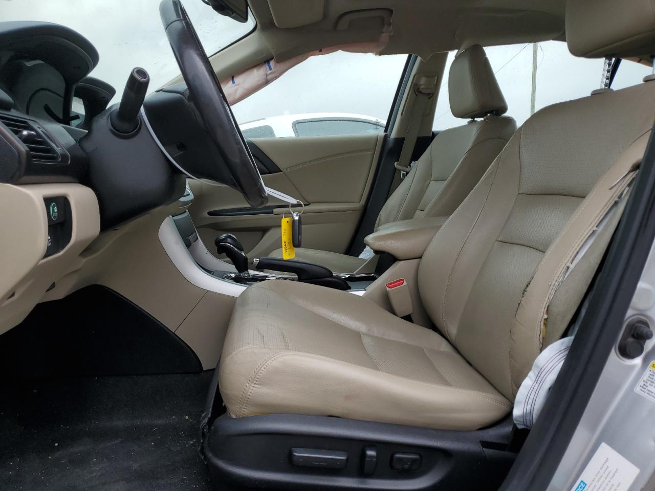 2014 Honda Accord VIN 1HGCR6F52EA008760 Copart auction photo, all over damage thumbnail 7