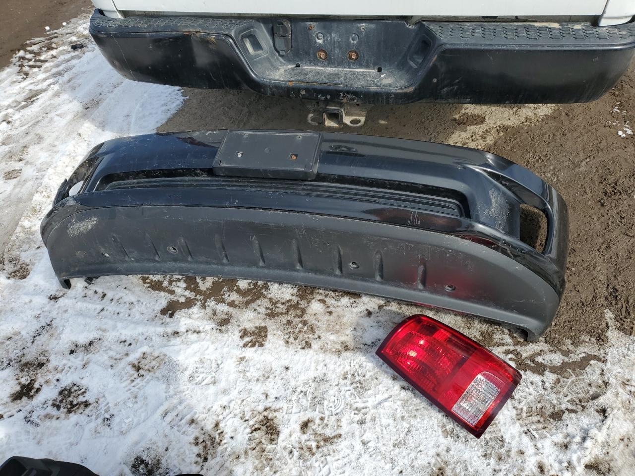 2014 RAM 1500 VIN 1C6RR7GM9ES265128 Copart auction photo, rear end / side damage thumbnail 12