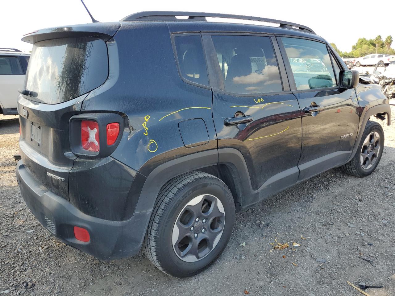 2017 Jeep Renegade VIN ZACCJAAB7HPF74214 Copart auction photo, front end / minor dent/scratches damage thumbnail 3