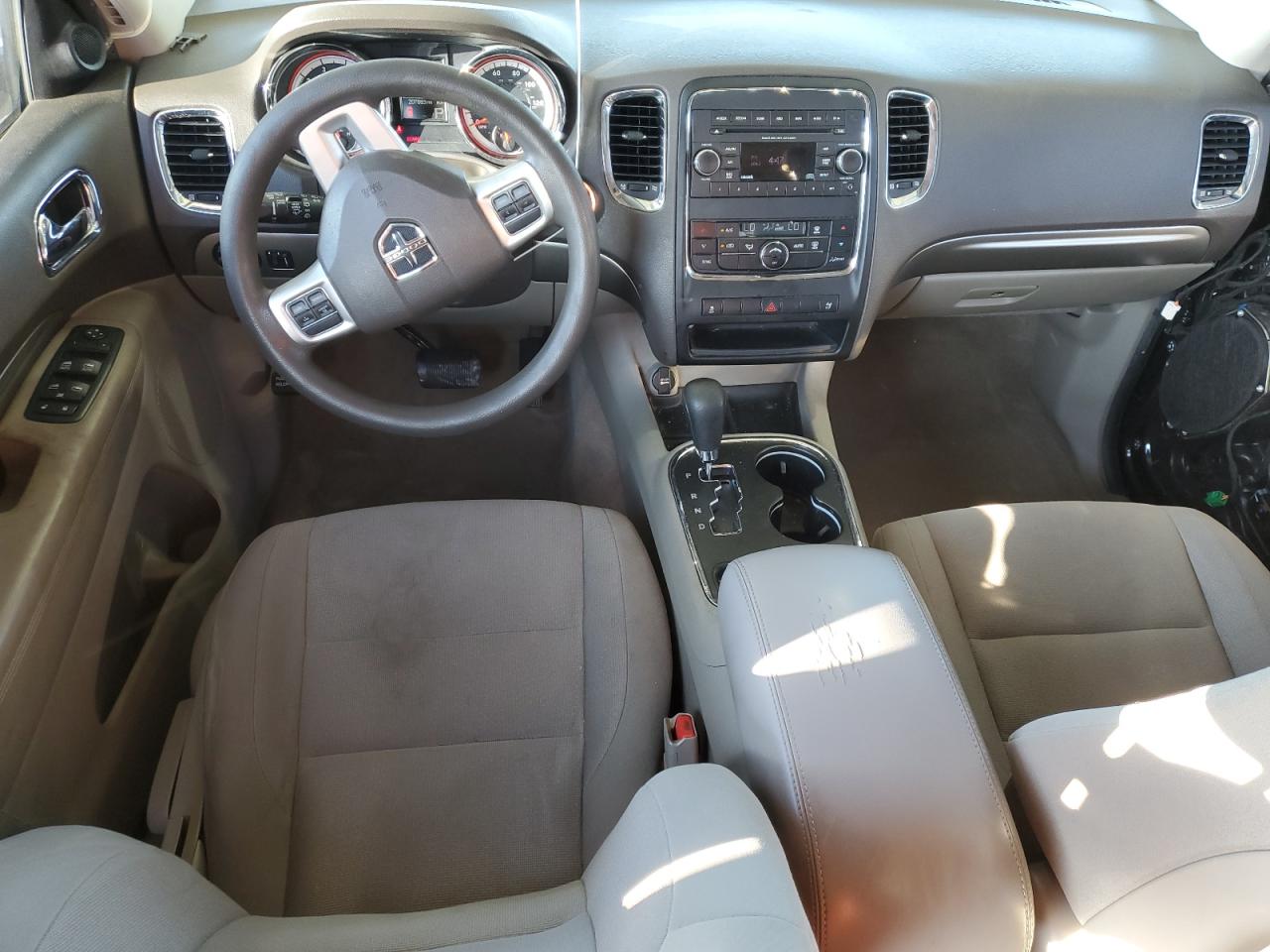 2012 Dodge Durango VIN 1C4RDHAG2CC169784 Copart auction photo, undercarriage / front end damage thumbnail 8