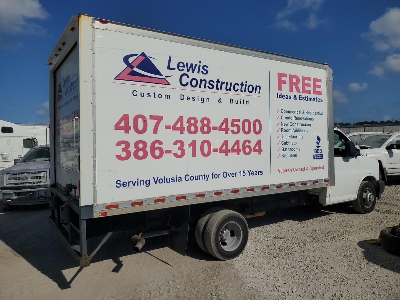2017 Chevrolet Express VIN 1GB3GSCG2H1229058 Copart auction photo, water/flood / minor dent/scratches damage thumbnail 3