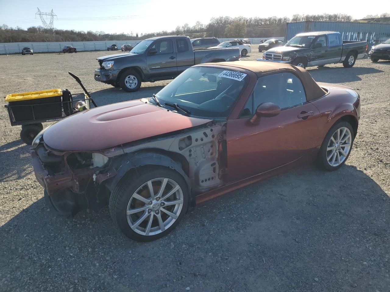 2008 Mazda MX-5 VIN JM1NC25FX80152952
