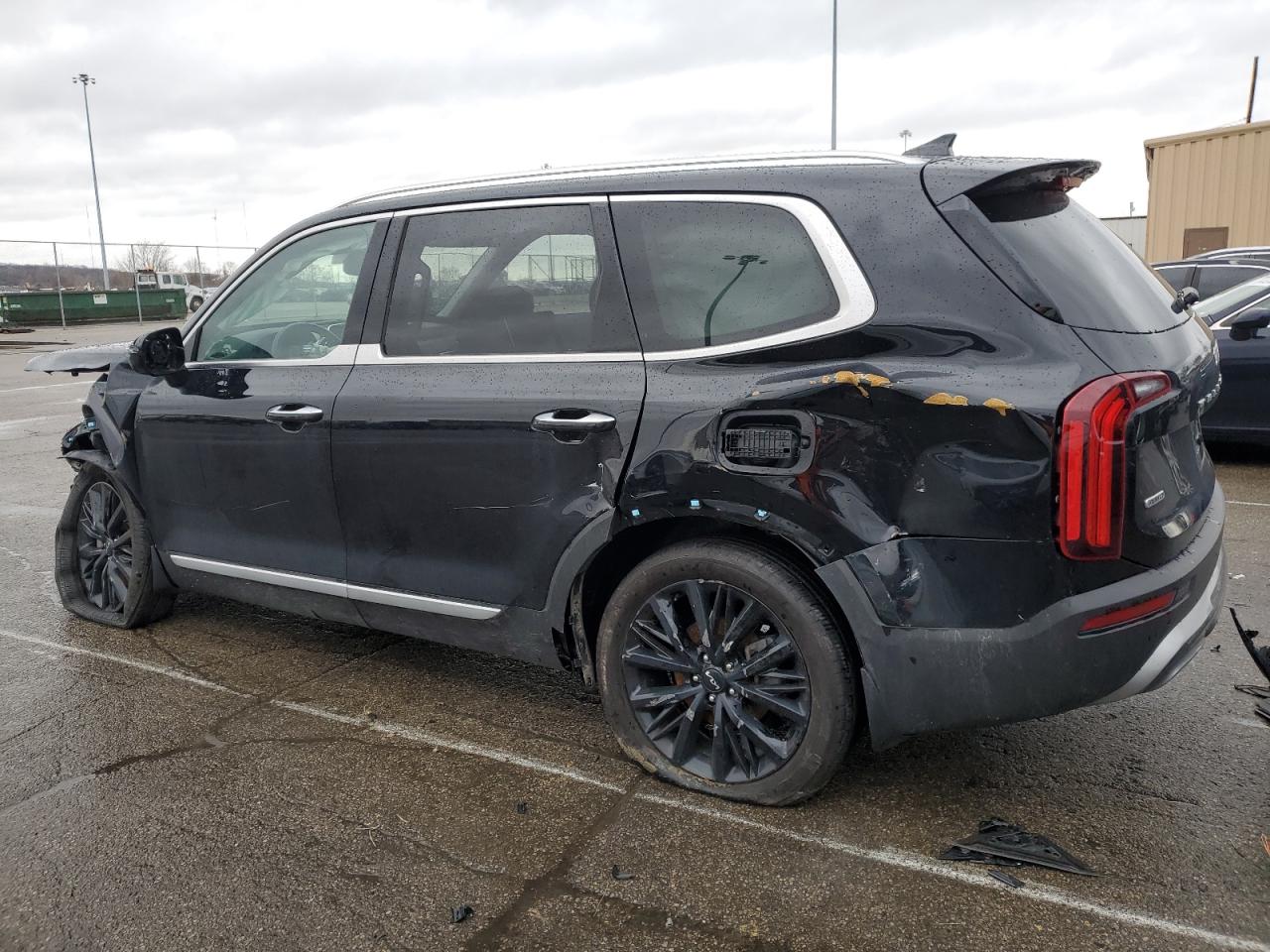2022 KIA Telluride VIN 5XYP5DHC6NG233470 Copart auction photo, all over / undercarriage damage thumbnail 2
