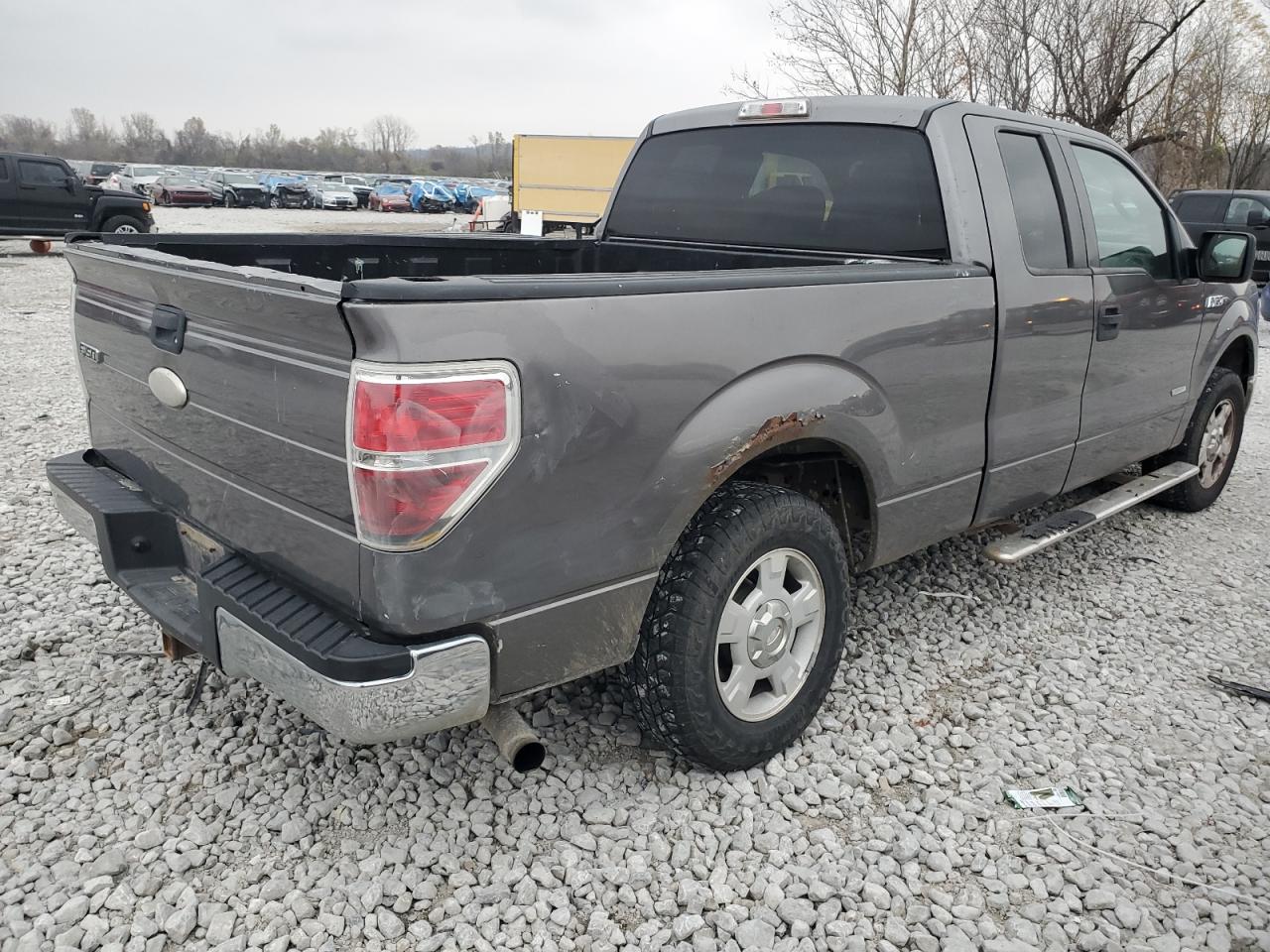 2012 Ford F-150 VIN 1FTFX1CT3CFA59899 Copart auction photo, side damage thumbnail 3