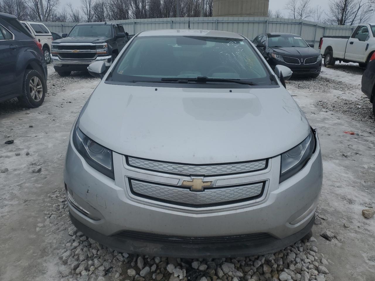 2013 Chevrolet Volt VIN 1G1RA6E40DU120746 Copart auction photo, side / front end damage thumbnail 5