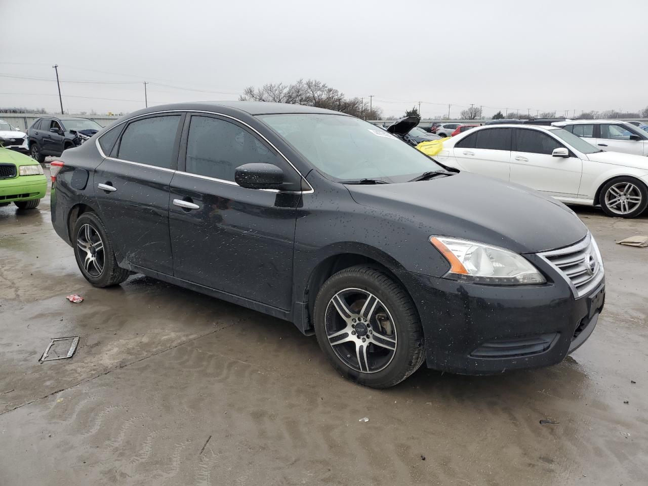 2013 Nissan Sentra VIN 1N4AB7AP0DN901001 Copart auction photo, normal wear damage thumbnail 4