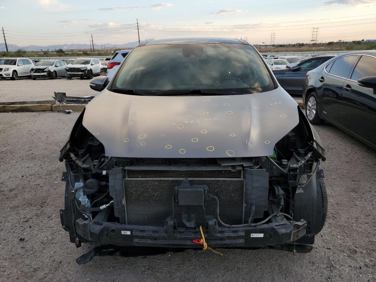 2017 KIA Sportage VIN KNDPNCAC1H7251963 Copart auction photo, front end / hail damage thumbnail 5